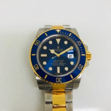 Submariner 116613 YG/SS Cer Bez Blue VRF Asia 2836 wrapped