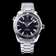 Planet Ocean 45mm Cer SS/SS Black/Wht VSF Asia 8500