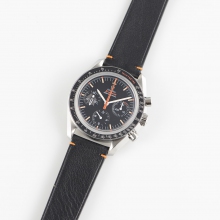 Speedmaster Speedy Tuesday 2&lsquo;Ultraman&rsquo;OMF Best Edition on leather Strap Manual Winding Chrono Movement