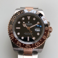 GMT Master II  126711 904L RG/SS Black GMF clone 2836