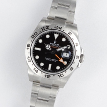 Explorer II 42mm SS/SS black JF V3 clone 2836