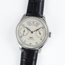 Portugieser Annual SS/LE White ZF