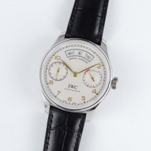 Portuguese Real PR Real Annual Calendar IW503502 YLF 1:1 white Dial v2