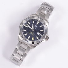 tag aquaracer calibre 5 swiss selita sw200 sapphire