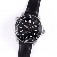 Seamaster Diver 300M VSF Blue Ceramic Black Dial on Blue Rubber Strap A8800