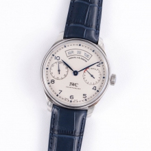 Portugieser Annual SS/LE white dial ZF