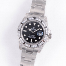 GS Factory Rolex Ref.116619 Submariner Diamonds & Gems Bezel