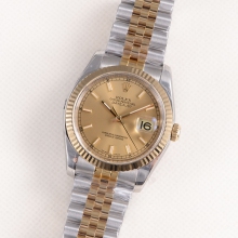 DateJust 36 SS/YG 116233 ARF 904L Steel YG Dial  on Jubilee Bracelet SH3135 V2