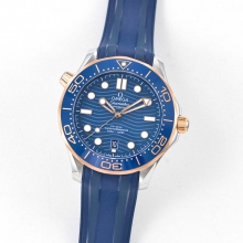 Seamaster ceramic 300m 2019 RG/SS/ rubber Blue VSF Asia 8800