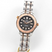 Seamaster 300M 42mm OMF  SS /TT Bracelet A8806(FREE NYLON STRAP)