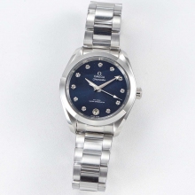 seamaster ladies aqua tera vsf 1:1 blue dial