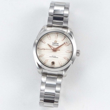 seamaster ladies aqua tera vsf 1:1 white dial