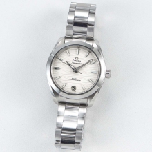 seamaster ladies aqua tera vsf 1:1 white dial