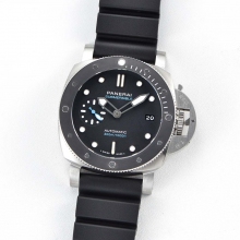 PAM683 Submersible 42mm SS/RU Black VSF