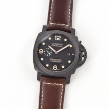 PAM661 Carbotech VSF  on Brown Leather Strap P.9010 Clone