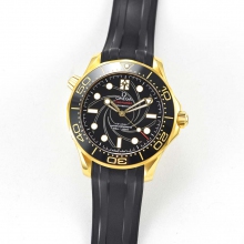Seamaster ceramic 300m 2019 YG rubber Black VSF Asia 8800