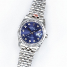 DateJust 36mm Jub Flt 904L blue/diamond GMF A2836