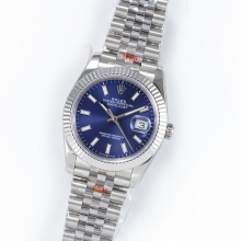 DateJust 36mm Jub Flt 904L blue/sticks GMF A2836