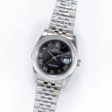 DateJust 36mm Jub Flt 904L black/roman GMF A2836