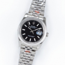 DateJust 36mm Jub Flt 904L black/sticks GMF A2836