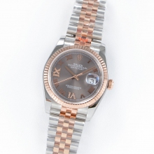 DateJust 36mm Jub Fluted twotone 904L roman/roman GMF A2836