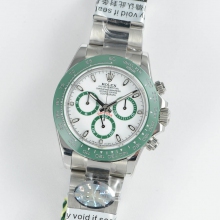 Daytona 116500LN Green/Wht BLF A7750