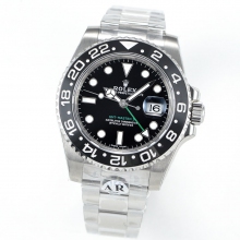 GMT II 116710LN 904L SS/SS Blk ARF Asian 3186 chs