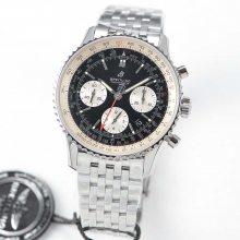Navitimer B01 Chronograph SS black GF A7750