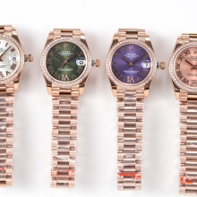 31mm RG Roman Markers diamond 6 diamond bezel 23J