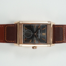 Reverso Tribute Small Seconds RG grey MGF