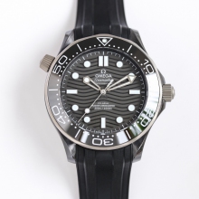 Seamaster 300m 43.5mm CERAMIC RUBBER Black ORF Asia 8806