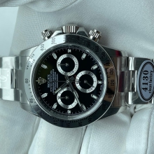 Daytona 116520 904L  Black Clean V2 Asia 4130